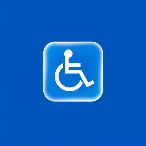Accessibility icon representing inclusivity and accessible design